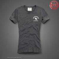 dames abercrombie fitch korte tees grijs Kleren Ontwerpen 9yka8252